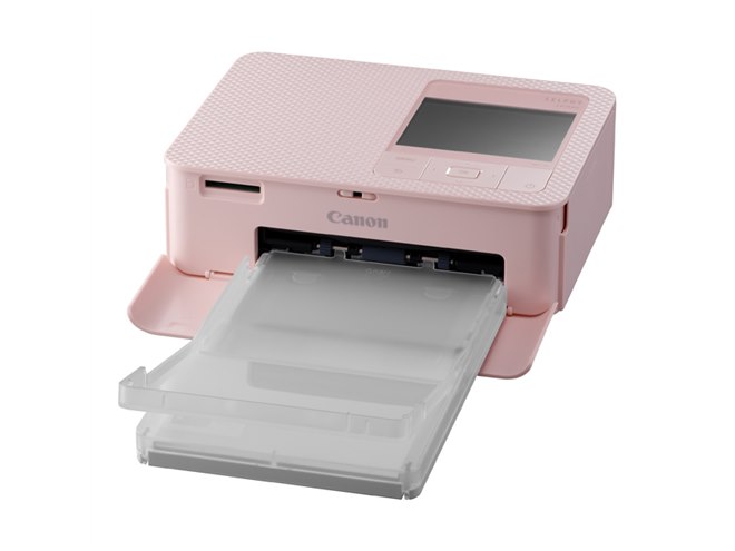 キヤノン、スマホやPCから写真プリントができるコンパクトプリンター