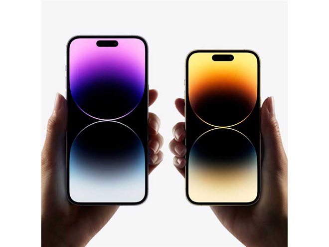 アップル、新たな前面デザインの「iPhone 14 Pro」「iPhone 14 Pro Max