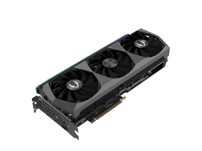 ZOTAC、ホログラフィー仕上げの「GeForce RTX 3080」搭載ビデオカード