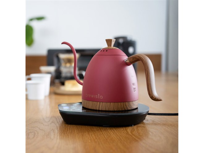 Brewista、電子ケトル「Artisan Gooseneck Variable Kettle」に限定色