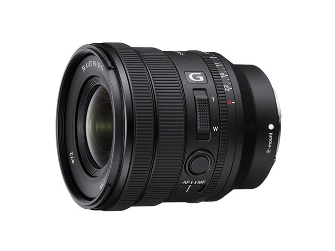 ソニー、広角パワーズームGレンズ「FE PZ 16-35mm F4 G」を本日5/27