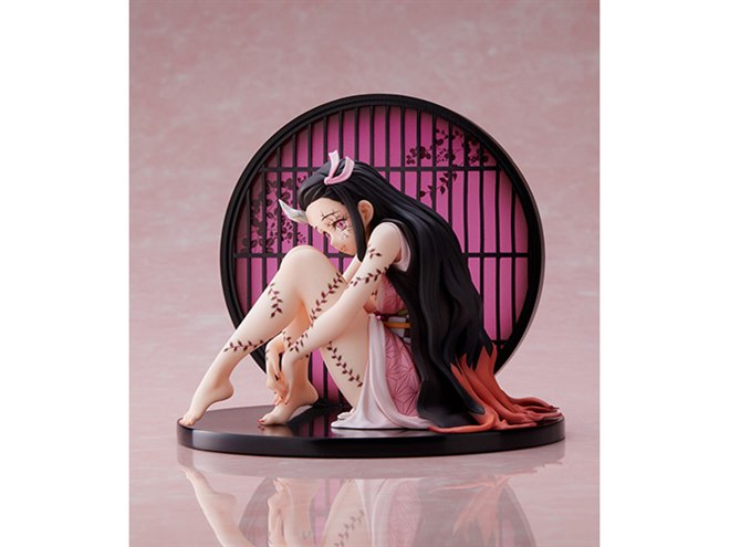 鬼滅の刃」11巻表紙の禰豆子が1/8フィギュア化、鬼化進行時の姿を再現