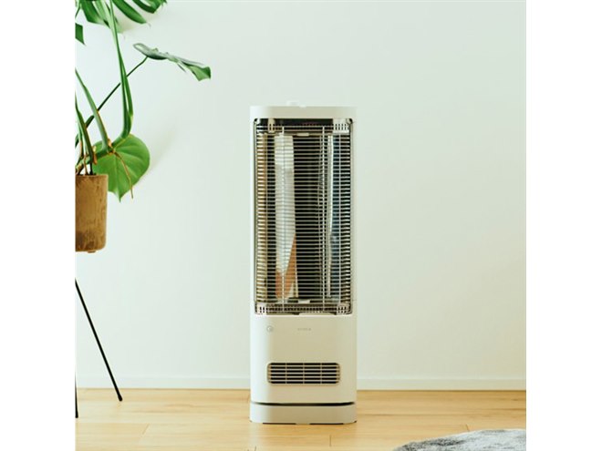 シロカ、2つの熱源を採用した「足元ファンヒーター付き 遠赤外線暖房機