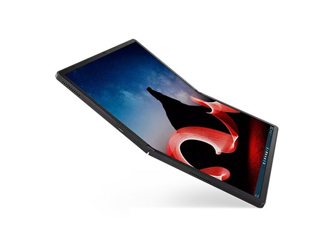 レノボ、16.3型の折りたたみ有機ELを採用した「ThinkPad X1 Fold
