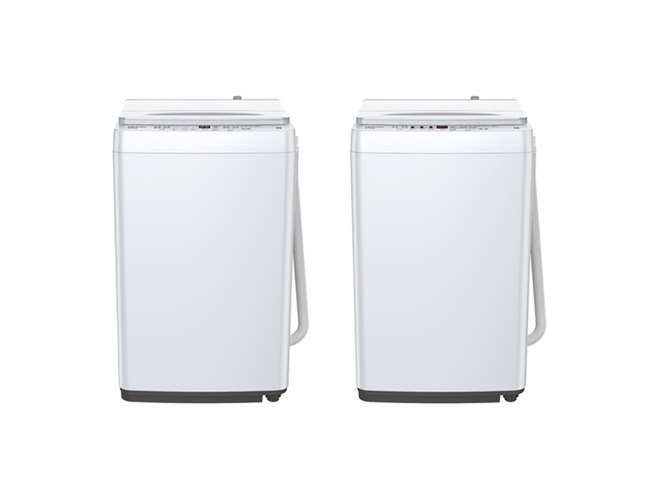 ハイセンス、ボティ幅約500mmのコンパクト設計を採用した6kg/5.5kg全