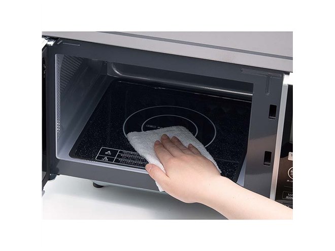 コイズミ、フラット庫内や見やすい液晶画面を採用した電子レンジ「KRD