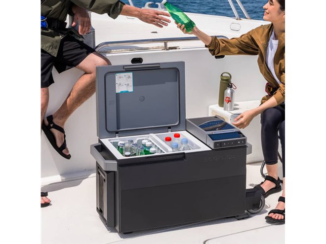 EcoFlow、製氷機を内蔵したポータブル冷蔵庫「GLACIER」を本日5/10発売