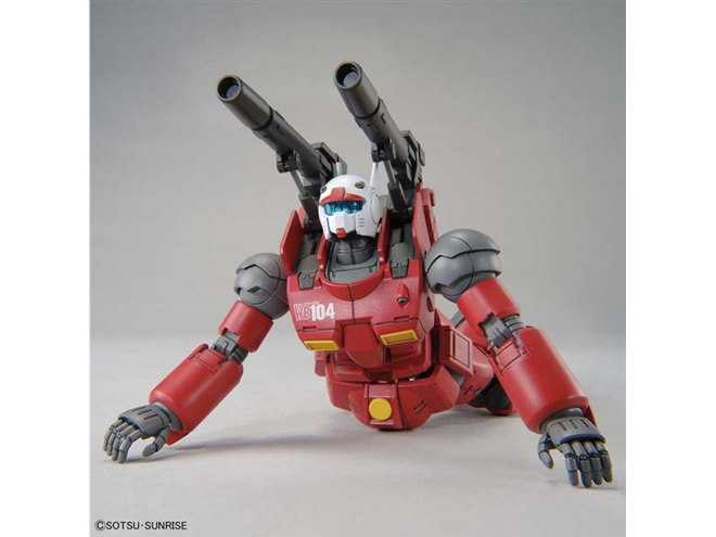 ガンダム ククルス・ドアンの島」ガンキャノンのHG 1/144ガンプラが