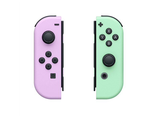 任天堂、Switchコントローラー「Joy-Con」の新色パステルカラー2モデル