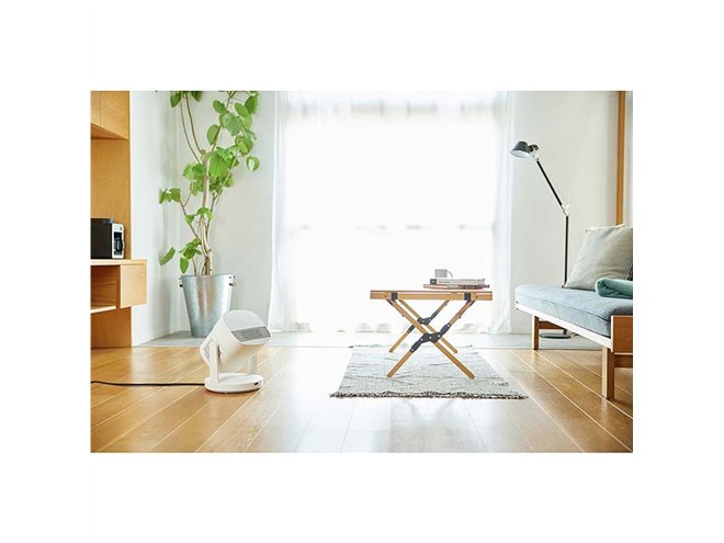 シロカ、温風・冷風に対応した「HOT&COOL サーキュレーター ポカクール