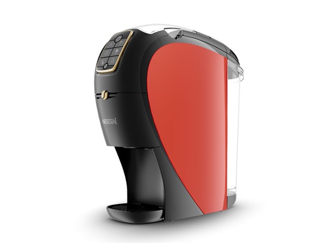 幅11.2cmでコンパクトな「ネスカフェ ゴールドブレンド バリスタ Slim