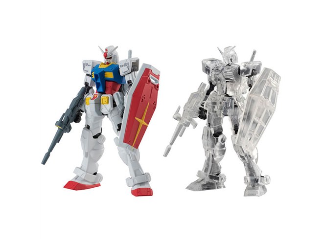 RX-78-2ガンダム」がフル可動プレミアムガシャポンに、メカニカル