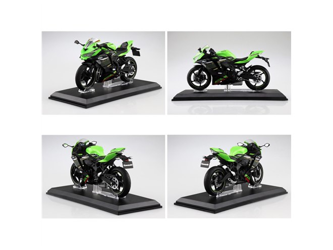 1/12スケールの「KAWASAKI Ninja ZX-25R」がブラックなど3色で登場
