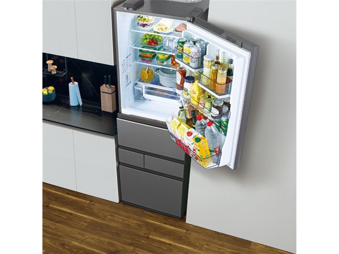 東芝、幅60cmの5ドア冷凍冷蔵庫「GR-V500GT」「GR-V450GT」 - 価格.com