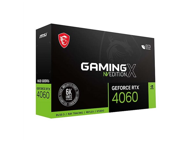 MSI、数量限定の「GeForce RTX 4060」搭載ビデオカードを10/5に発売