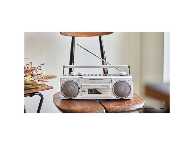 80年代風の“ナウい”Bluetoothラジカセ「SCR-B3」をORIONが発売、より