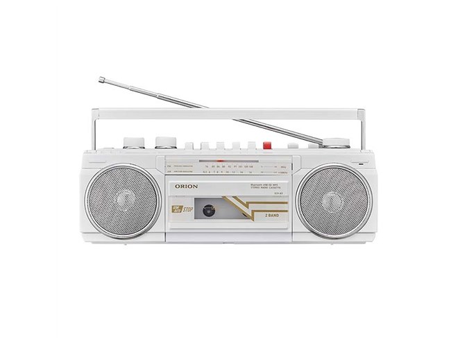 80年代風の“ナウい”Bluetoothラジカセ「SCR-B3」をORIONが発売、より