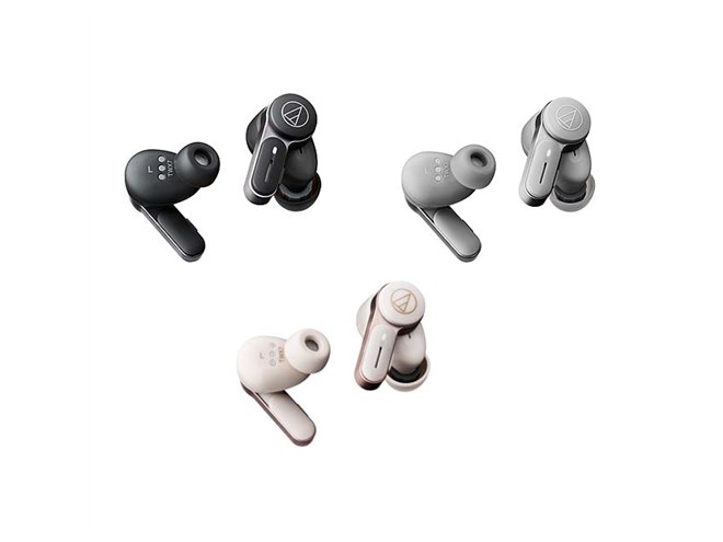 オーテク、ノイキャンやLDACに対応した完全ワイヤレスイヤホン「ATH