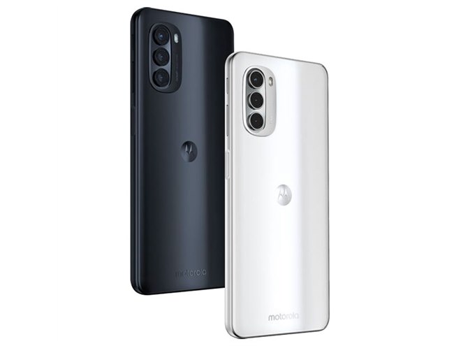 モトローラ、ストレージ拡張＆ACアダプターなど同梱の「moto g52j 5G