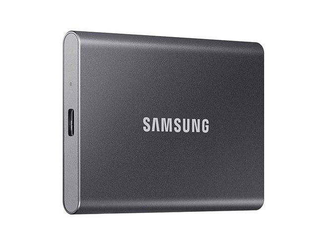 サムスン、4TBを追加したポータブルSSD「Samsung Portable SSD T7