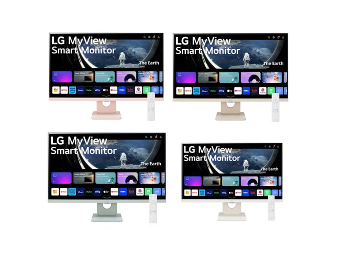 LG、webOSを搭載したスマートモニター「MyView Smart Monitor