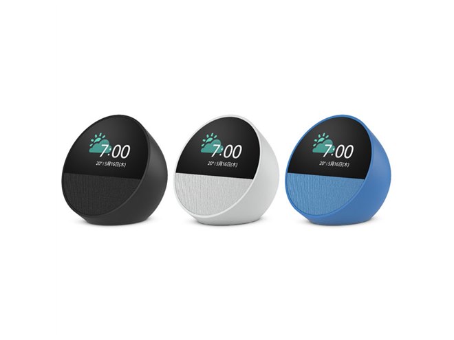 Amazon、Alexa搭載スマートアラームクロック「Echo Spot（2024年発売