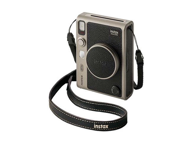 富士フイルム、3万台限定の「instax mini Evo」90周年記念モデル