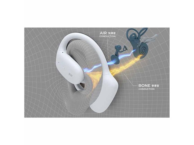 ラディウス、クラファン発の完全ワイヤレス骨伝導イヤホン「Beethoven