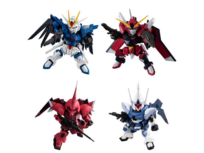 機動戦士ガンダムSEED FREEDOM」の4機体が登場、食玩「MOBILITY JOINT