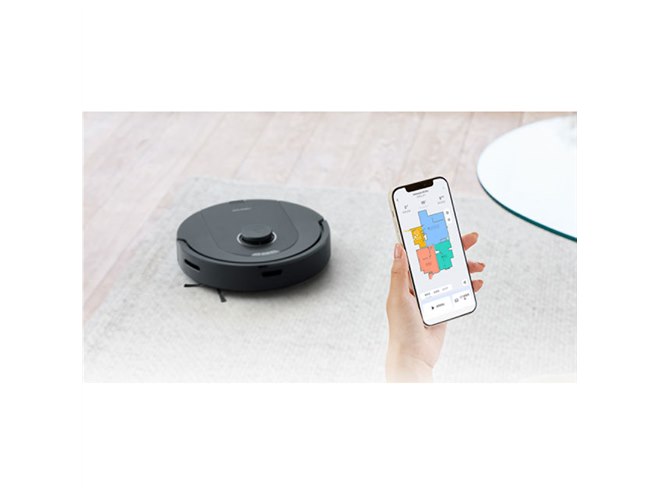 吸引＆水拭きに対応、自動ゴミ収集ドック付きロボット掃除機「Roborock