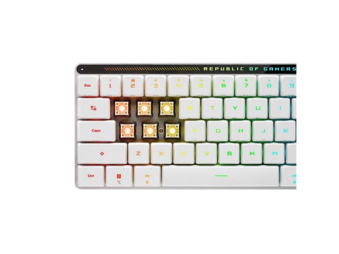 ASUS、「ROG」ブランドのコンパクトなゲーミングキーボード - 価格.com