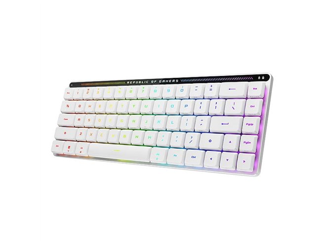 ASUS、「ROG」ブランドのコンパクトなゲーミングキーボード - 価格.com