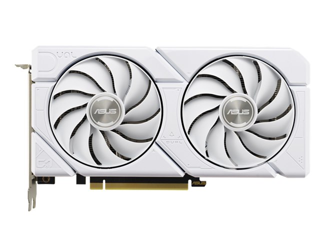 ASUS、OC仕様の「GeForce RTX 4060/RTX 4060 Ti」を搭載したホワイト