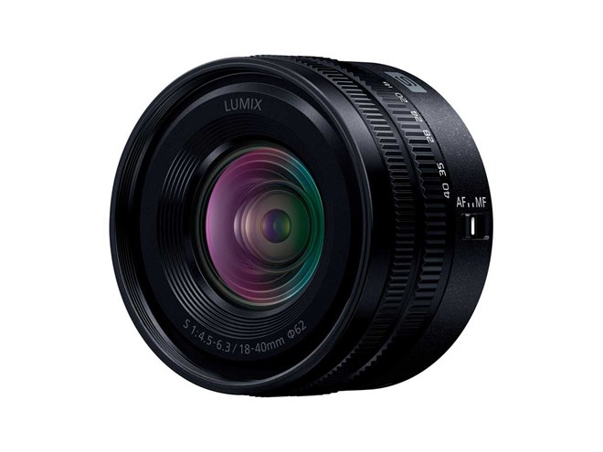 パナソニック、重量約155gのコンパクトなズームレンズ「LUMIX S 18