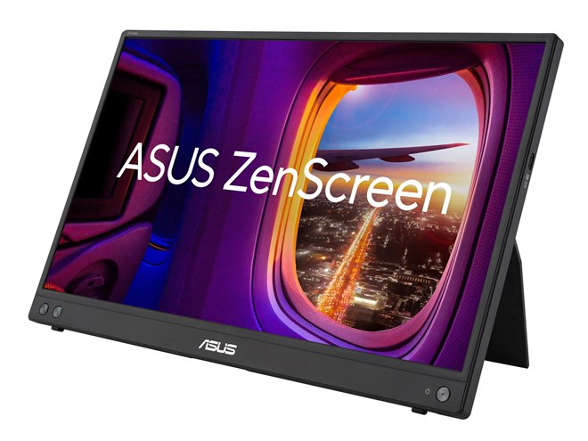 ASUS、フルHD解像度の15.6型ポータブルモニター「ZenScreen」3機種