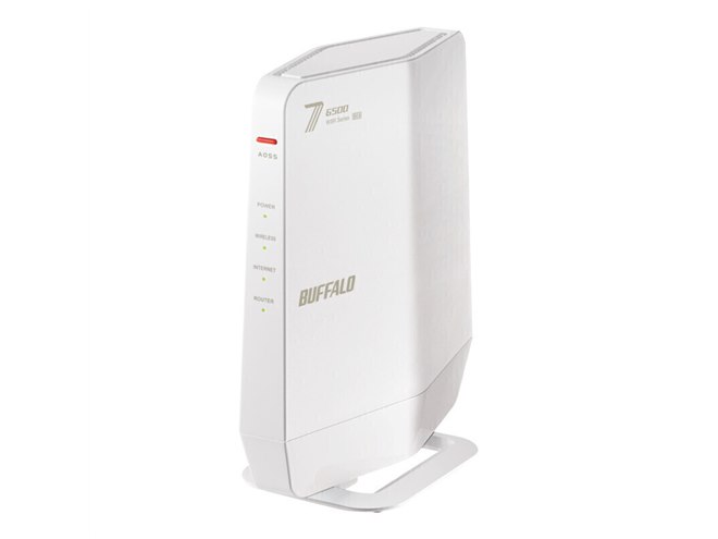 バッファロー、最大5764Mbpsに対応したWi-Fi 7ルーター「WSR6500BE6P
