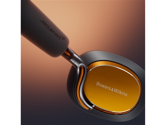 B&W、マクラーレンとコラボしたハイエンドヘッドホン「Px8 S2 McLaren