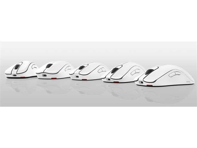 BenQ、ZOWIEのワイヤレスゲーミングマウス「DW」から数量限定ホワイト
