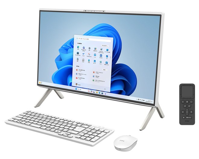 富士通、新アプリ「Videoポータル」を搭載した液晶一体型PC「FMV