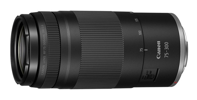 キヤノン、望遠ズームレンズ「RF75-300mm F4-5.6」を5/30に発売決定