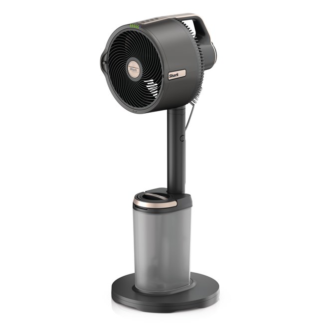Shark、微粒子ミストを放出できる「コードレスサーキュレーターファン