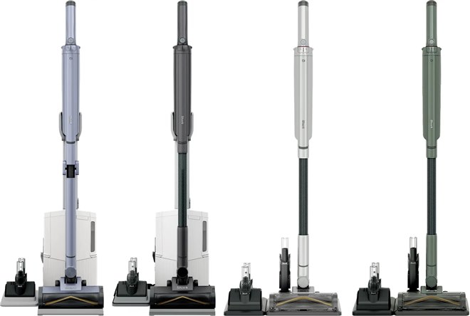 Shark、センサーで全方位のゴミを吸引するコードレススティック