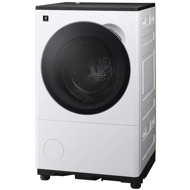 シャープ、ヒートポンプ乾燥を採用した洗濯8kg/乾燥4kgのドラム式洗濯
