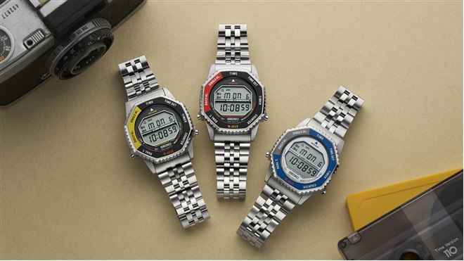 セイコー、80年代に親しまれたデジタルウォッチの復刻版など「S