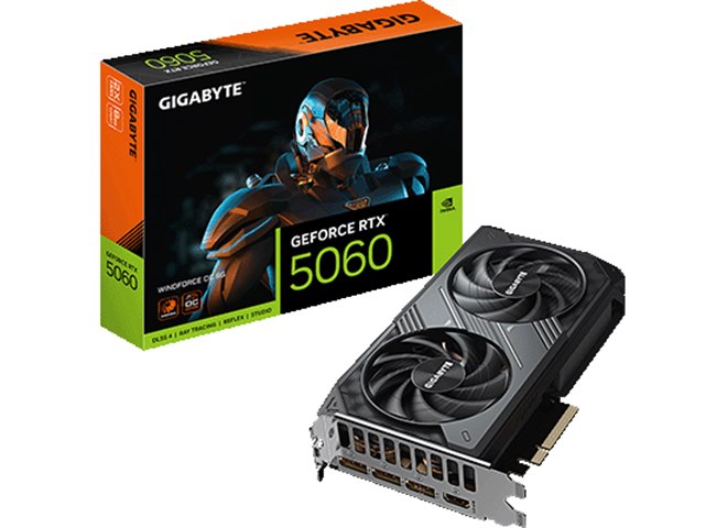 GIGABYTE、GDDR7メモリー採用の「GeForce RTX 5060」搭載ビデオカード