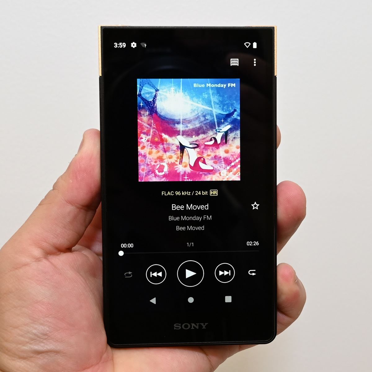 ソニーAndroidウォークマン上位モデル「NW-ZX707」発表。フラッグ