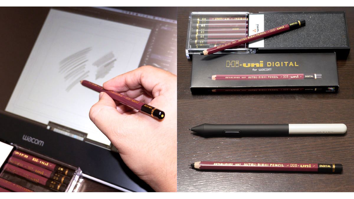 懐かしの鉛筆が液晶タブレットで使える!? 「Hi-uni DIGITAL」の使い
