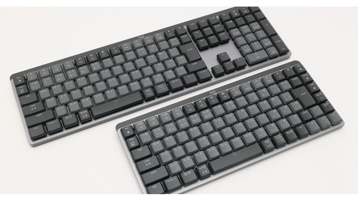 ロジクールの薄いメカニカルキーボード「MX MECHANICAL」レビュー。茶