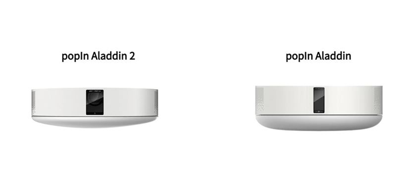 進化したプロジェクター付きシーリングライト「popIn Aladdin 2」登場