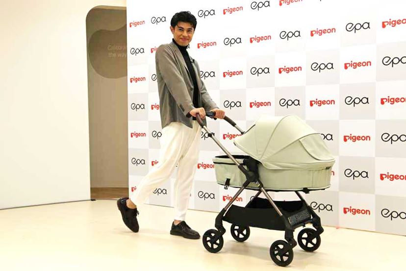 小島よしおも驚き！ ピジョンのフラッグシップベビーカー「epa」は何が